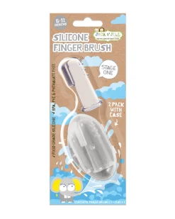Finger silikone tandbørste 6-18 mdr.