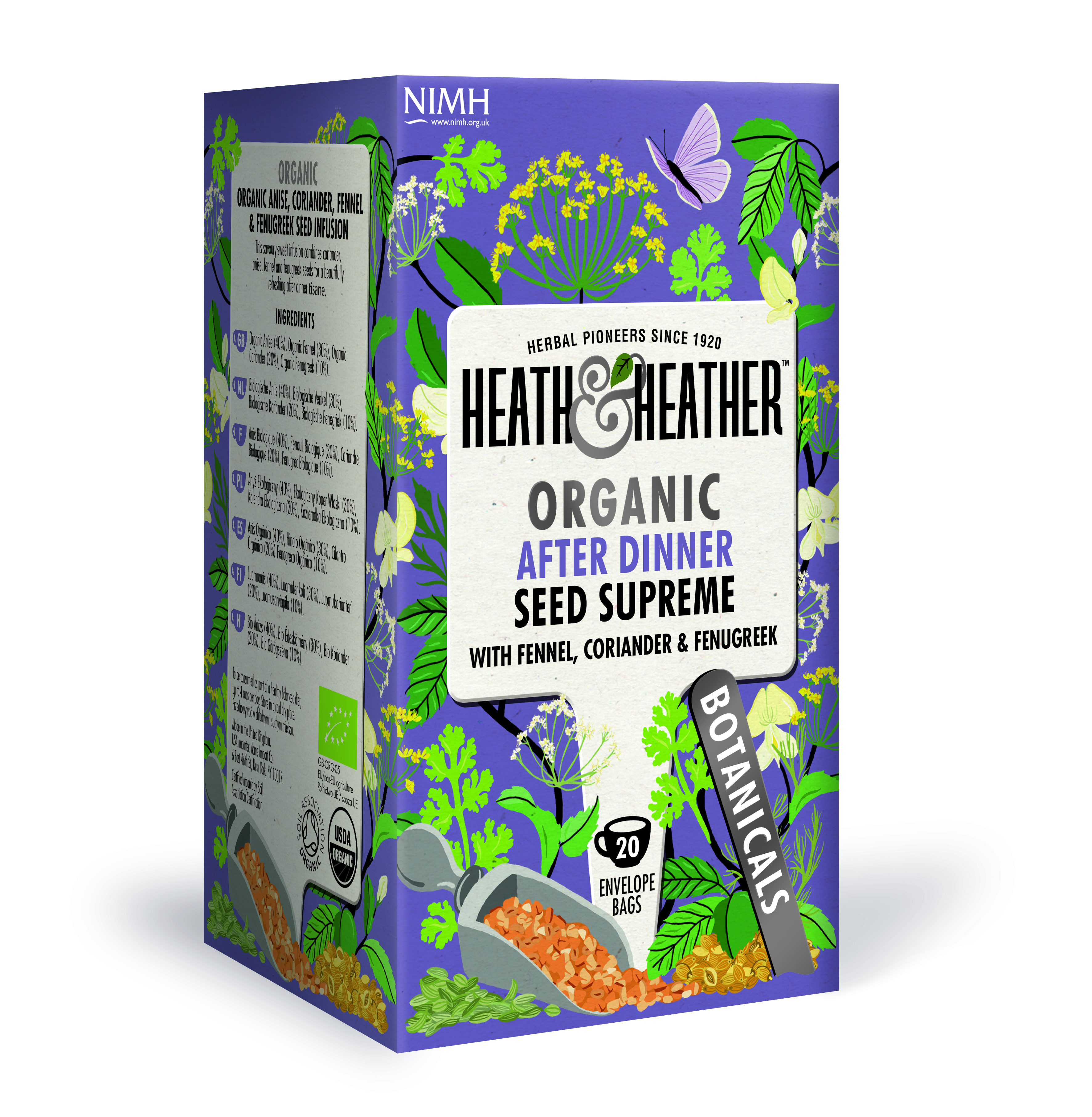 Seed Supreme, økologisk te 💜 urtete 💜100 naturlig