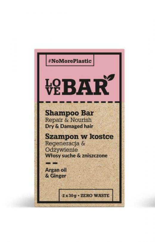 Shampoo Bar med Argan olie og ingefær