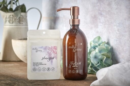 Shampoo refill brev med mild duft til fedtet/normalt hår