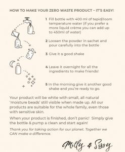 Aluminiumsflaske til Genopfyld & genbrug i duset rosa