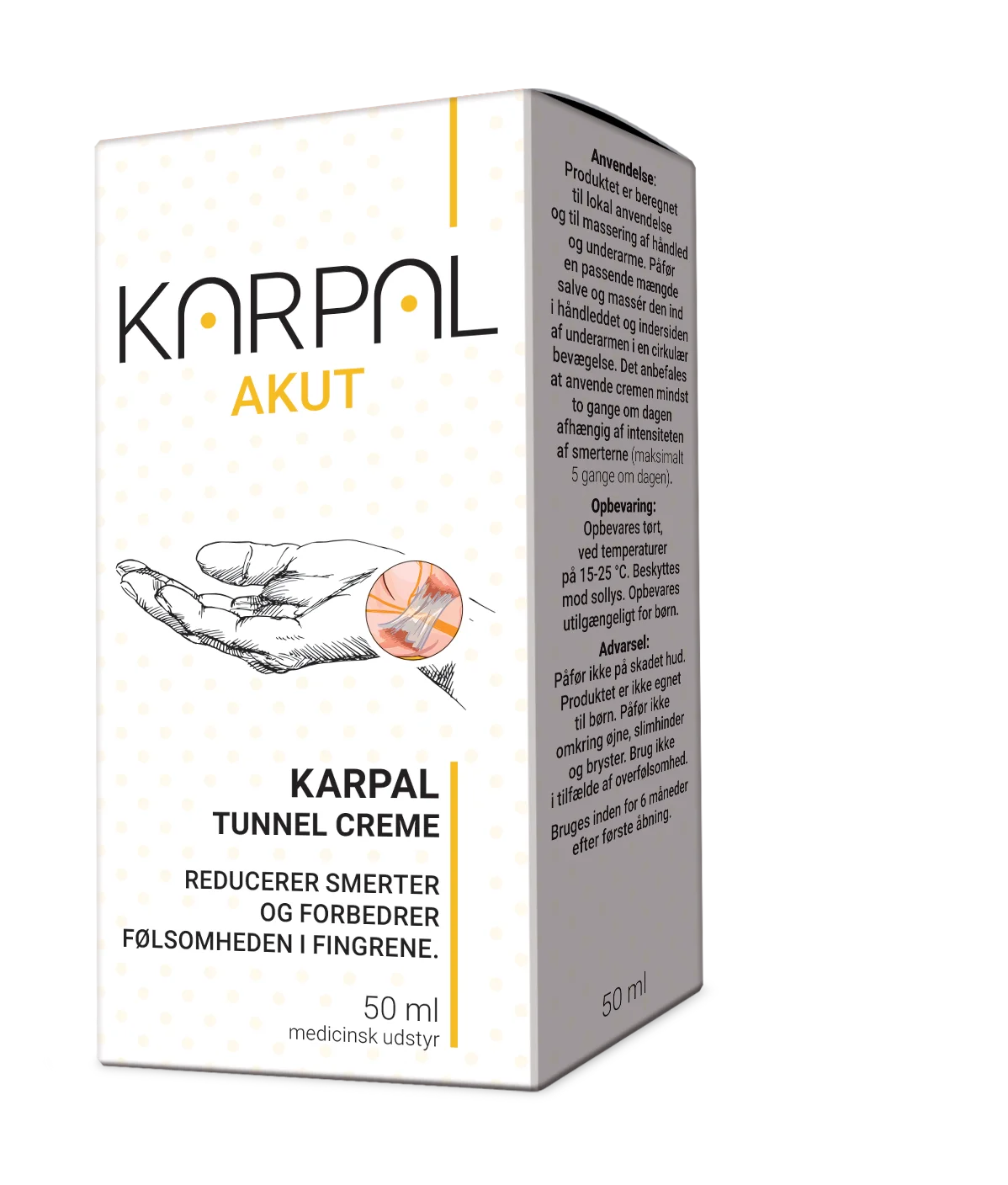 Karpaltunnelsyndrom og karpal akut