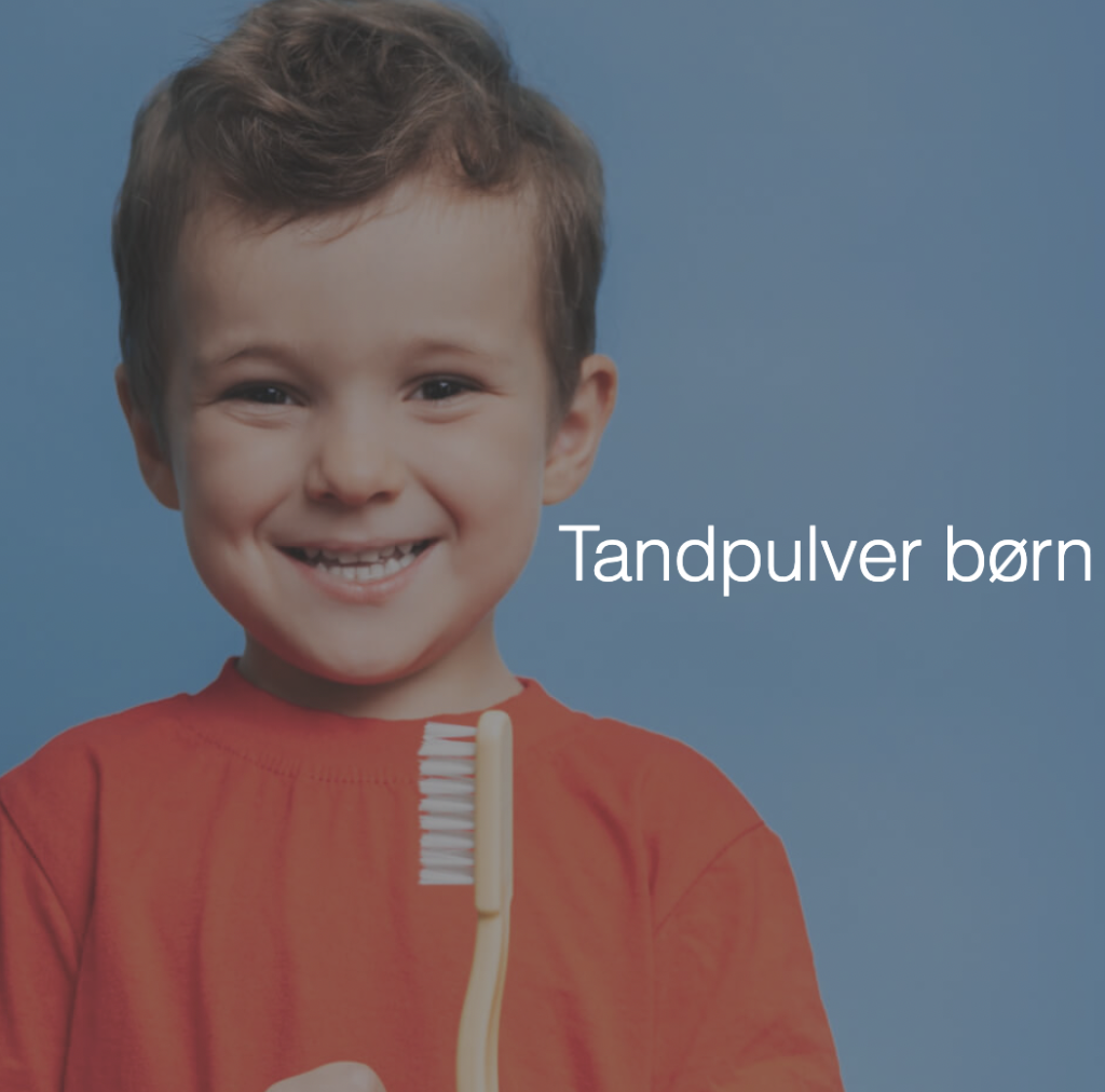 Guide til tandpulver til børn