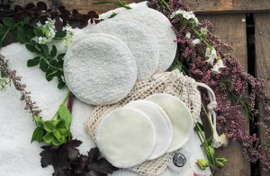 Fjern makeup uden kemikalier Bomuldsrondeller økologiske