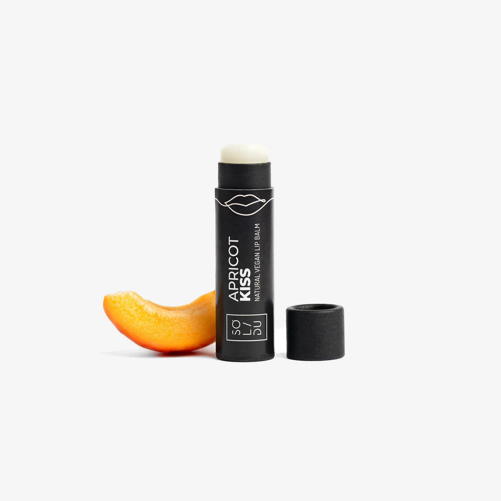 Solidu aprikos kiss læbepomade