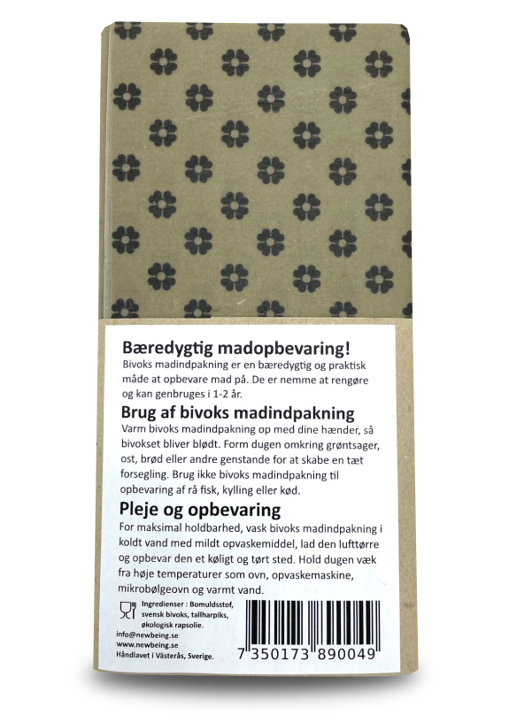 Newbeing bivoks madindpakning beige / grå - Billede 2