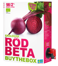 Økologisk rødbedejuice fra BuyTheBox