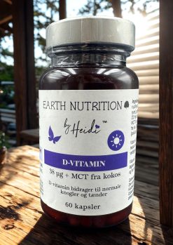 Earth Nutrition Vegansk D-vitamin 38 µg med MCT fra kokos